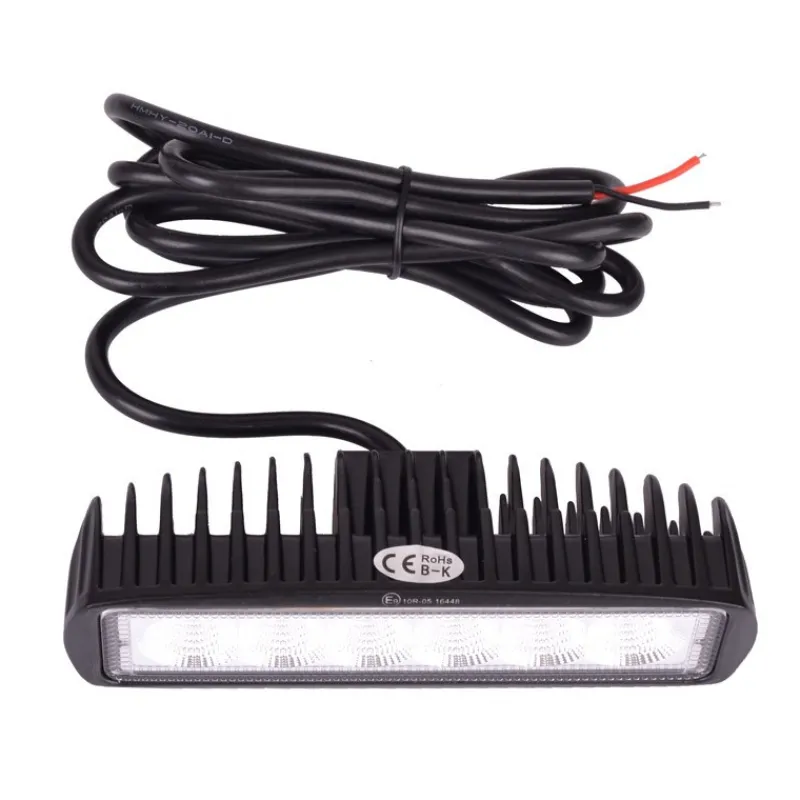 Primusdanmark Arbejdslampe LED 18 watt smal - stor spredning af lys