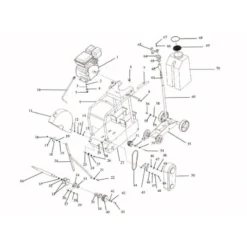 Primusdanmark Asfaltskærer 450 mm - 15 hk benzinmotor