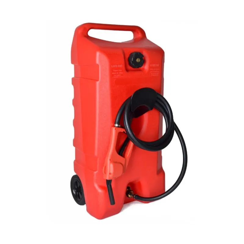 Outlet Primusdanmark Benzin- el. Dieseltank 53 liter med hjul og pumpepistol
