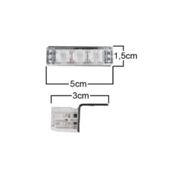 Hot Primusdanmark Blitzlys hvid 50x15 mm - 6 stk.