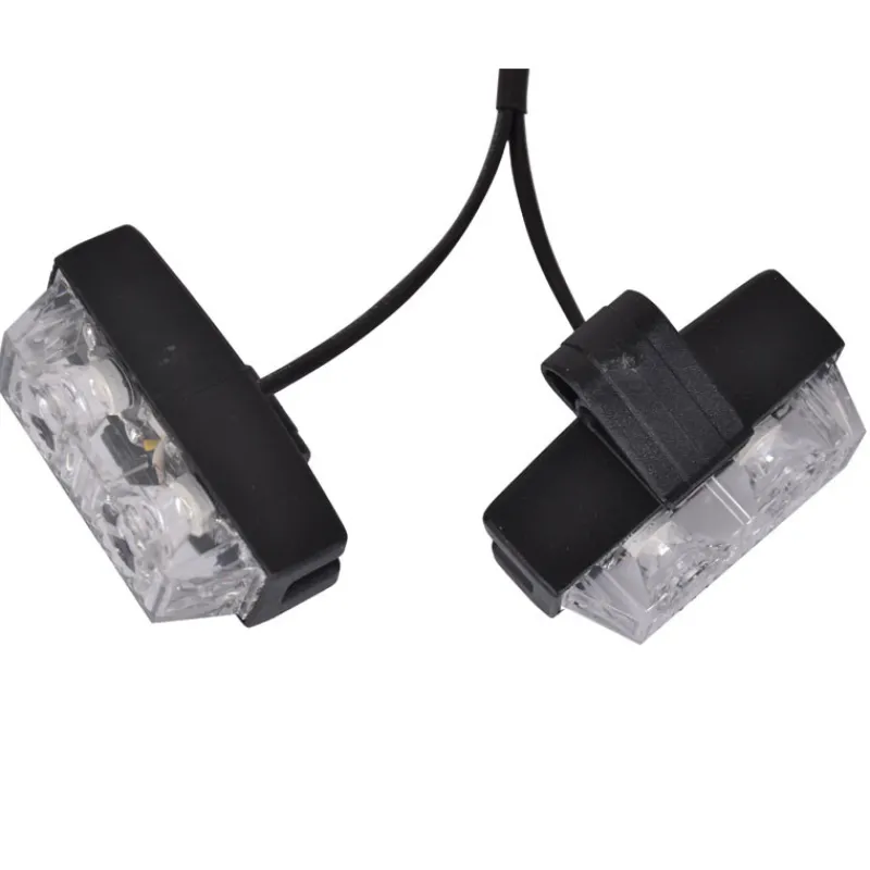 Sale Primusdanmark Blitzlys orange med 8 lamper + fjernbetjening