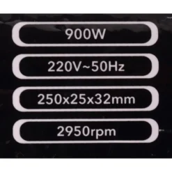 Best Primusdanmark Bænksliber m/250 mm polerskiver - 900 watt