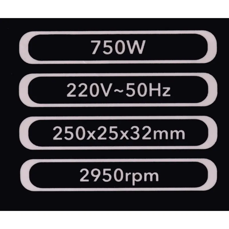 Clearance Primusdanmark Bænksliber 250 mm - 750 watt