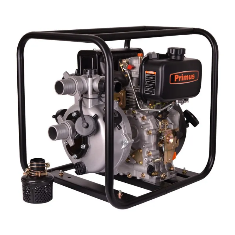 Best Primusdanmark 2" Brandpumpe / Vandpumpe med 5,2 hk Dieselmotor