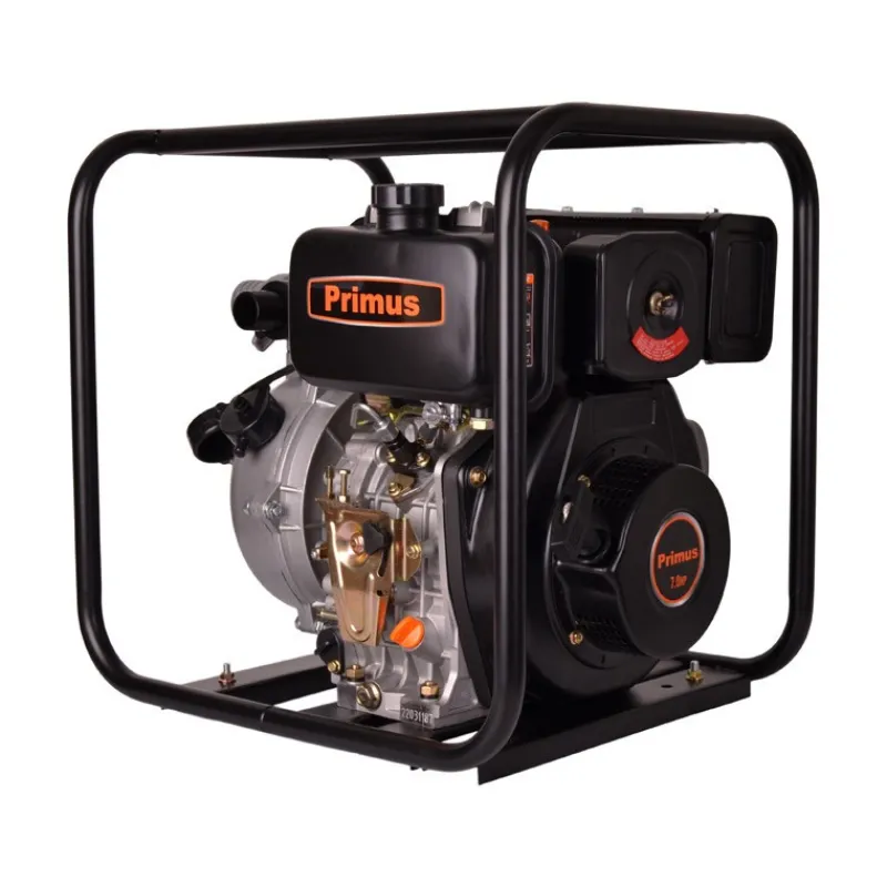 Best Primusdanmark 2" Brandpumpe / Vandpumpe med 5,2 hk Dieselmotor
