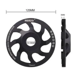 Outlet Primusdanmark Diamant slibekop - 125 mm - til facadefræser/betonsliber