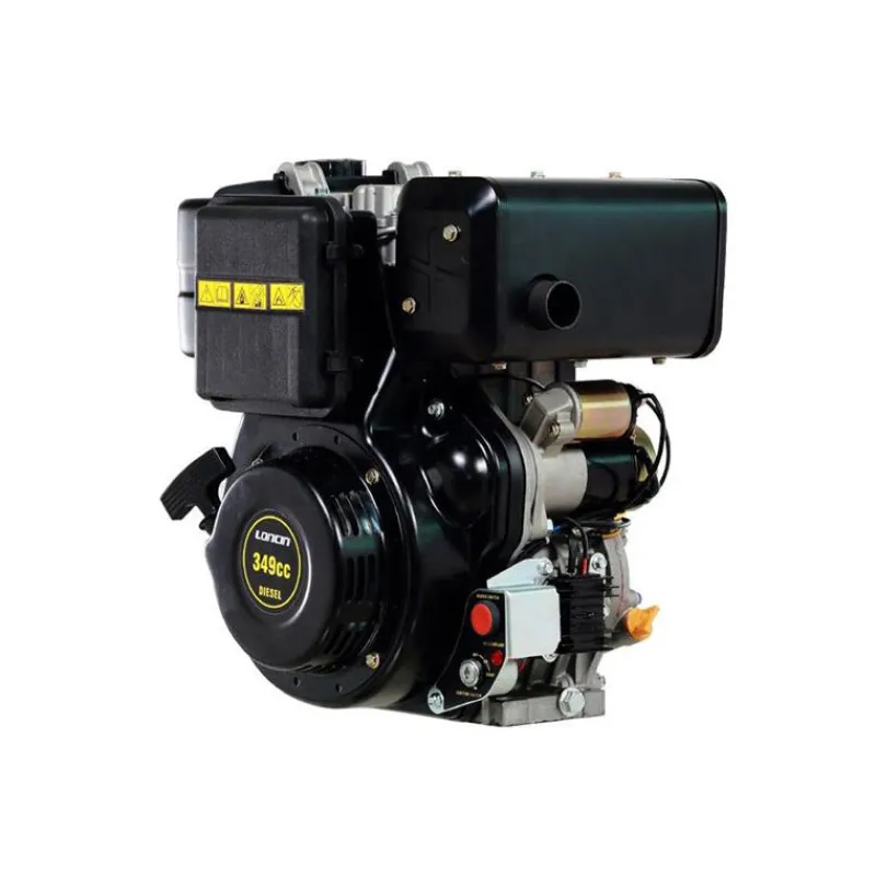 Primusdanmark Dieselmotor 7 hk med elstart - 25 mm aksel