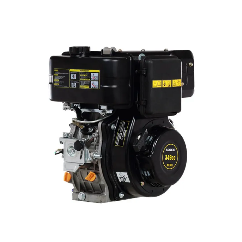 Primusdanmark Dieselmotor 7 hk med elstart - 25 mm aksel