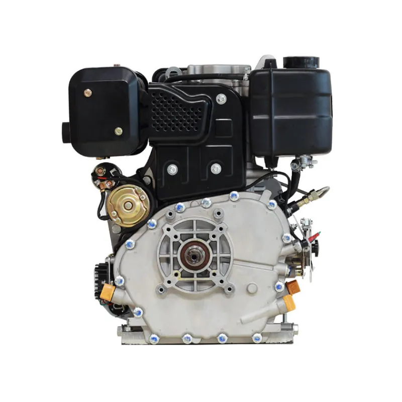 Primusdanmark Dieselmotor 10 hk med forvarme + elstart 25,4 aksel
