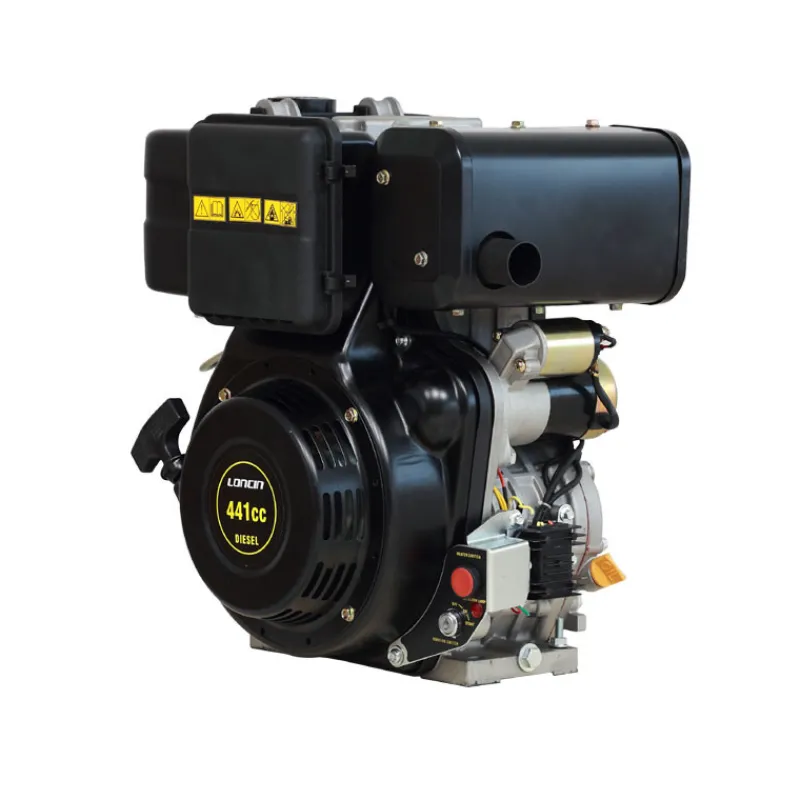 Primusdanmark Dieselmotor 10 hk med forvarme + elstart 25,4 aksel