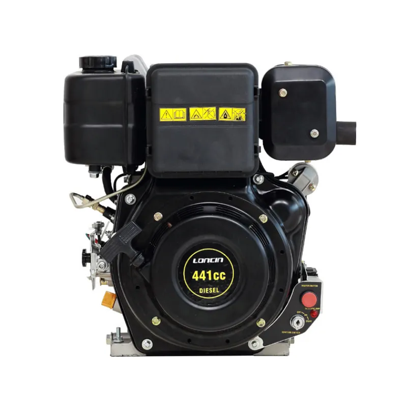 Primusdanmark Dieselmotor 10 hk med forvarme + elstart 25,4 aksel