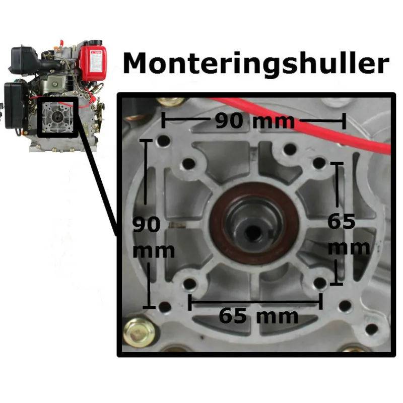Sale Primusdanmark Dieselmotor 10 hk - Ø25 mm aksel