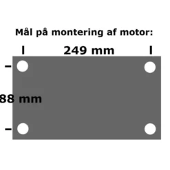 Primusdanmark Dieselmotor - 7 hk - Ø25 mm aksel