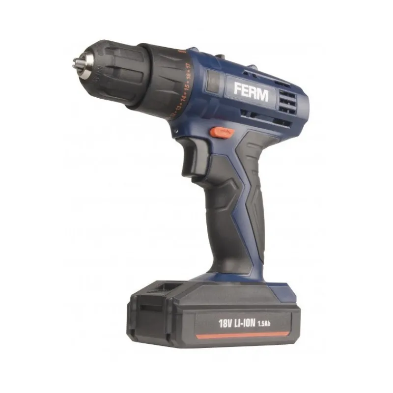 Discount Primusdanmark FERM akku Boremaskine 18 volt Li-ion