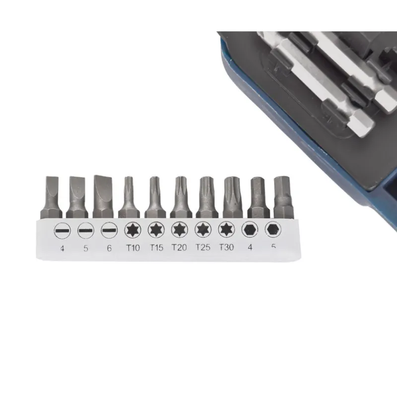Discount Primusdanmark FERM Bits- & borsæt med 15 bits og 10 bor til træ/stål/mur