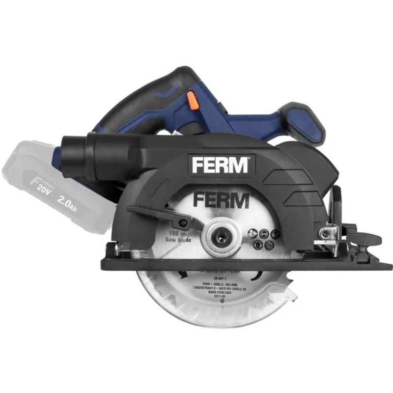Clearance Primusdanmark FERM Håndrundsav 20 volt - uden batteri