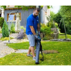 Best Primusdanmark Güde Batteridreven løvsuger + 2 x 4,0 Ah batterier + lader