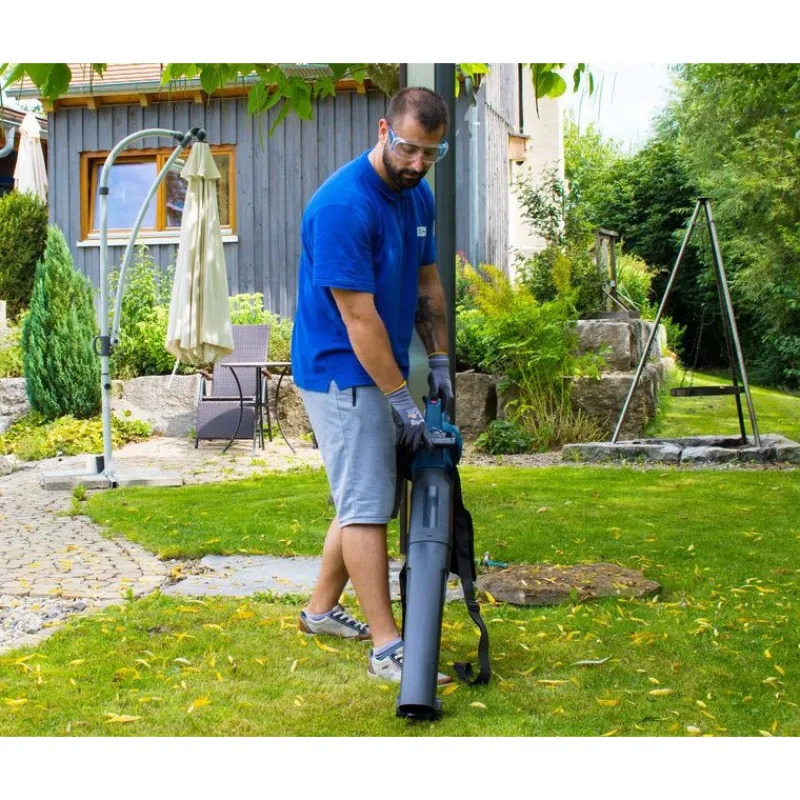Best Primusdanmark Güde Batteridreven løvsuger + 2 x 4,0 Ah batterier + lader