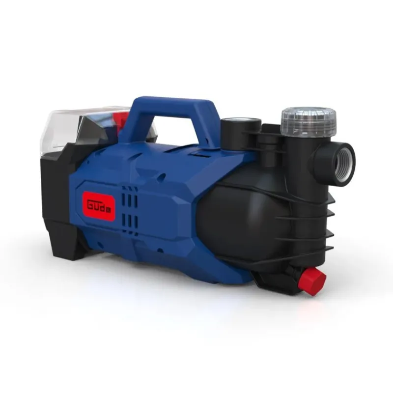 Clearance Primusdanmark Güde Havepumpe med 18 volt 4 Ah batteri