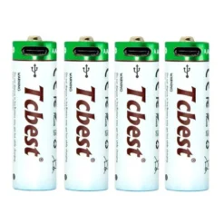 New Primusdanmark Genopladelige AA batterier LR6 - Lithium m. USB-C