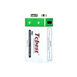 New Primusdanmark Genopladelige 9V batterier 6LR61 - m. USB-C