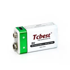 New Primusdanmark Genopladelige 9V batterier 6LR61 - m. USB-C