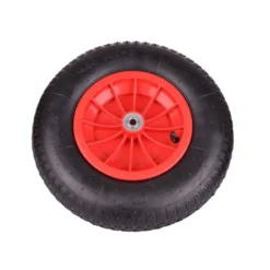Clearance Primusdanmark Hjul til trillebør 4.80/4.00-8 - plastikfælg - Ø12 mm aksel