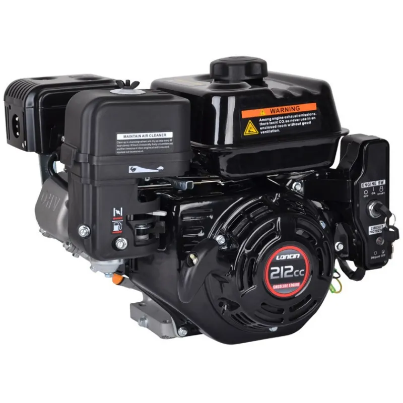 Online Primusdanmark 7 hk Loncin Benzinmotor med elstart - 20 mm aksel