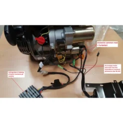 Hot Primusdanmark 15 hk Loncin benzinmotor 25 mm aksel + elstart
