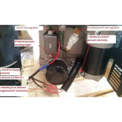 Sale Primusdanmark 20 hk Loncin motor lodret aksel elstart