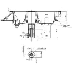 Online Primusdanmark 7,5 hk loncin motor med lodret aksel 22,22 x 80 mm