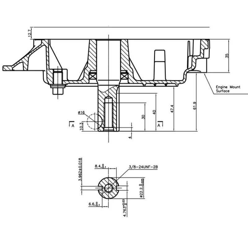 Online Primusdanmark 7,5 hk loncin motor med lodret aksel 22,22 x 80 mm