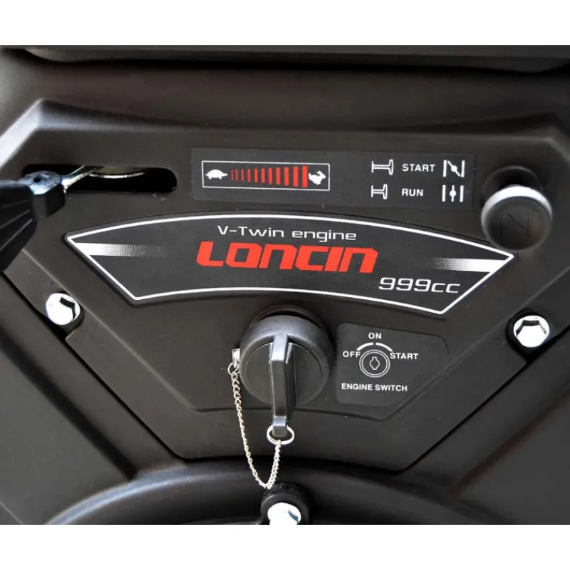 New Primusdanmark 37 hk Loncin motor med 36,5 mm aksel