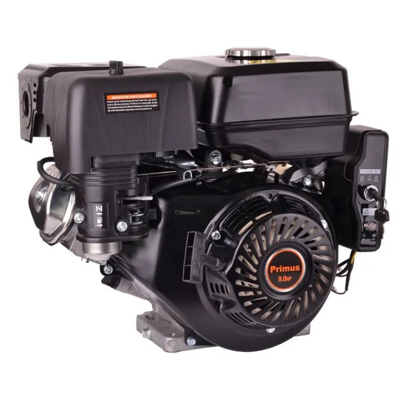 Discount Primusdanmark 9 hk Lutian benzinmotor - elstart og 25 mm aksel