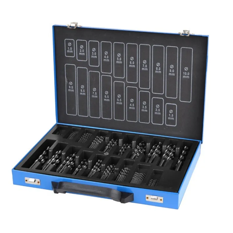 Clearance Primusdanmark HSS bor / metalbor æske med 170 stk 1-10 mm