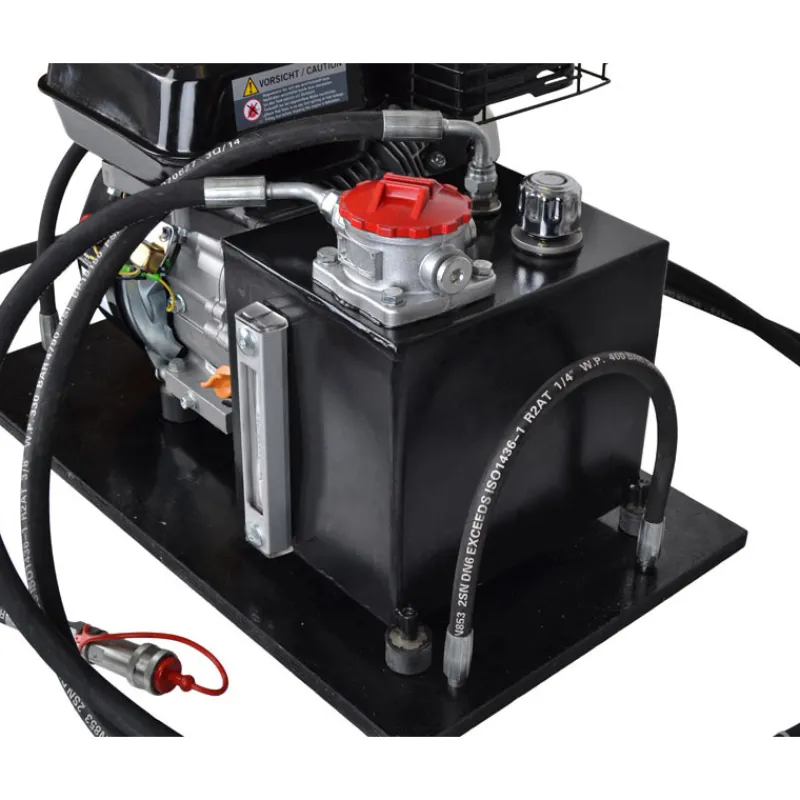 Clearance Primusdanmark Hydraulikstation med 6,5 hk benzinmotor og tank