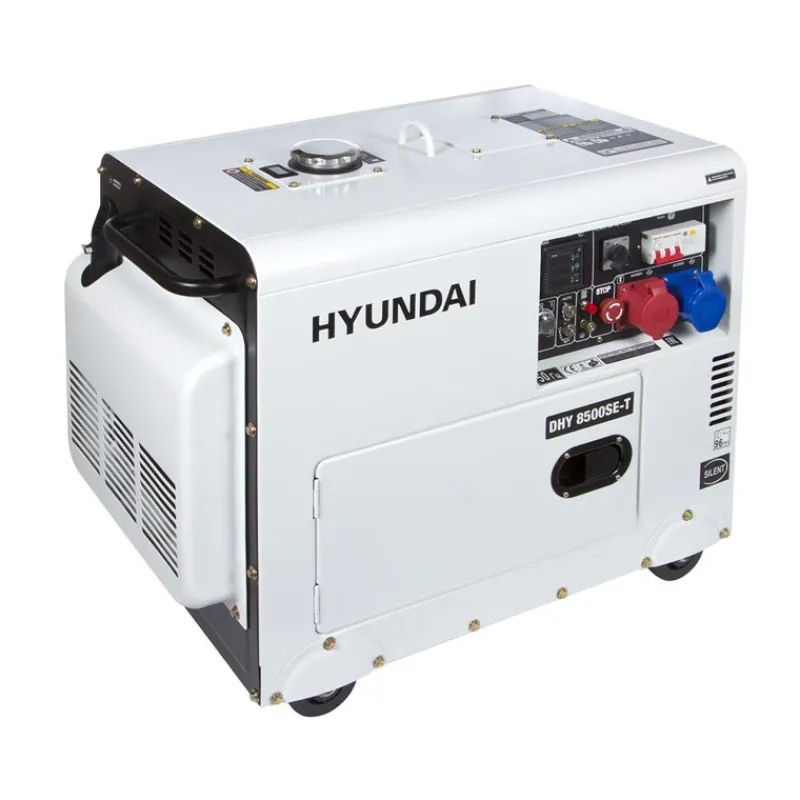 New Primusdanmark Hyundai Diesel Generator 7.000 watt - lydsvag