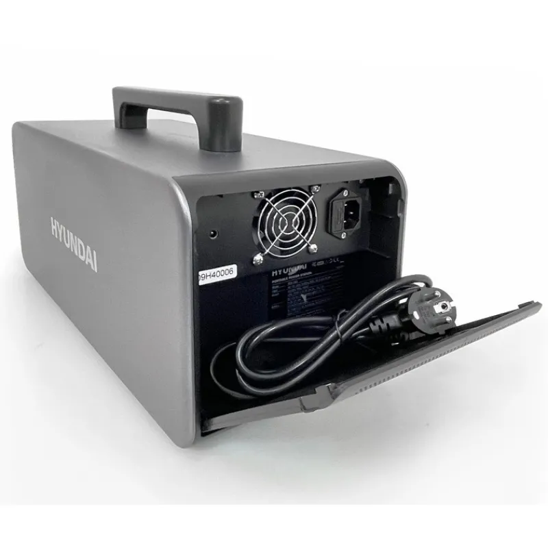 Hot Primusdanmark Hyundai Powerstation AC/DC 1.000 watt - Li-ion batteri