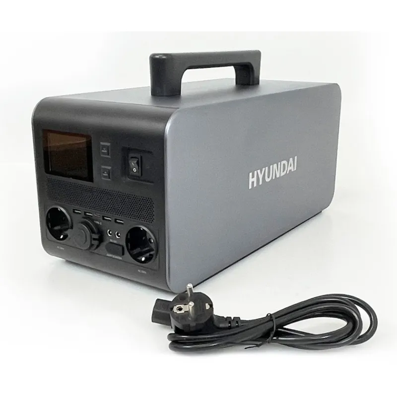 Hot Primusdanmark Hyundai Powerstation AC/DC 1.000 watt - Li-ion batteri