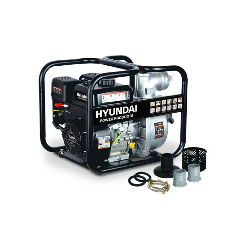 New Primusdanmark Hyundai 2" Vandpumpe med benzinmotor