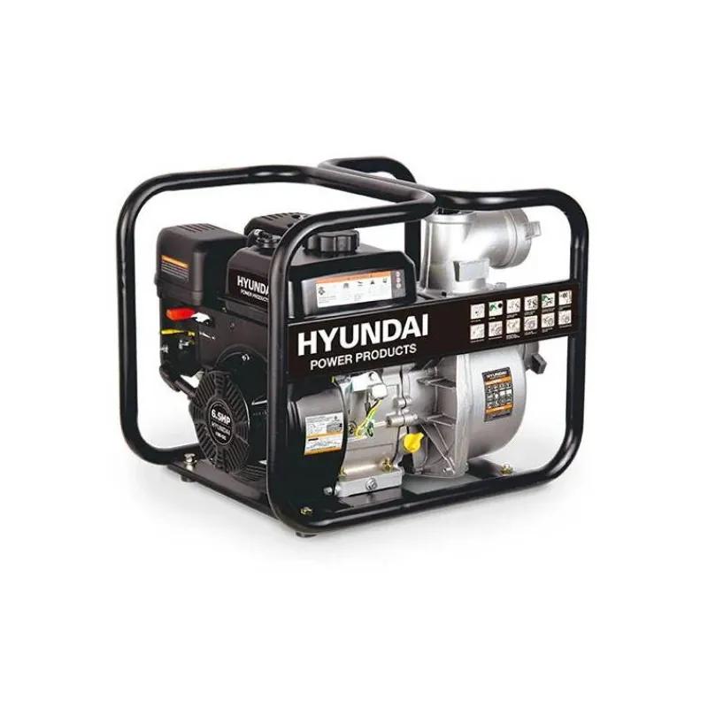 New Primusdanmark Hyundai 2" Vandpumpe med benzinmotor