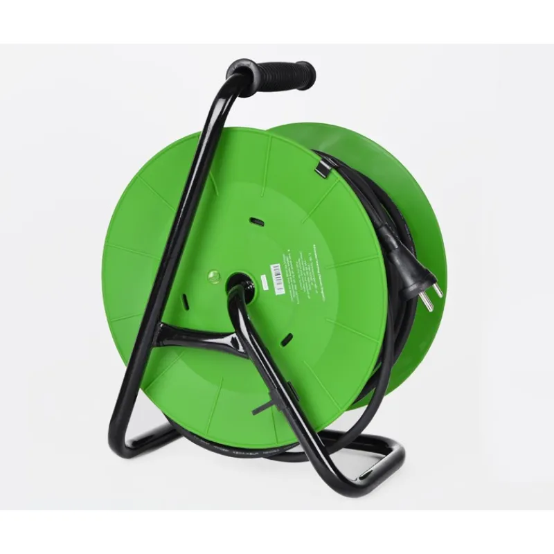 Clearance Primusdanmark Kabeltromle 40 meter med jord - 3000 watt