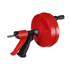 New Primusdanmark Kloakrenser med 5 meter kabel/fjeder og håndsving
