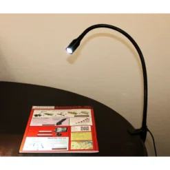 Sale Primusdanmark LED Arbejdslampe med svanehals 230 volt