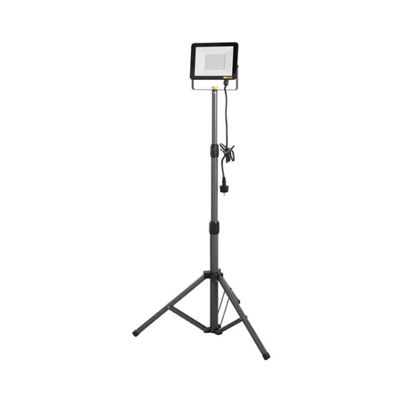 Outlet Primusdanmark LED arbejdslampe 230 volt - 50 watt + teleskopstander
