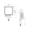 Online Primusdanmark LED Arbejdslampe 16 watt - med on/off kontakt