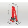 Online Primusdanmark Maxilift Ladkran 1 - 2,5 meter - Hydraulisk/elektrisk