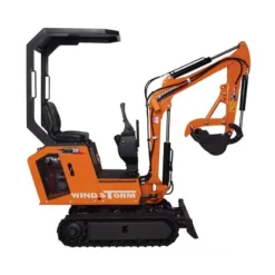 Discount Primusdanmark Minigraver 850 kg - dieselmotor og drejelig arm