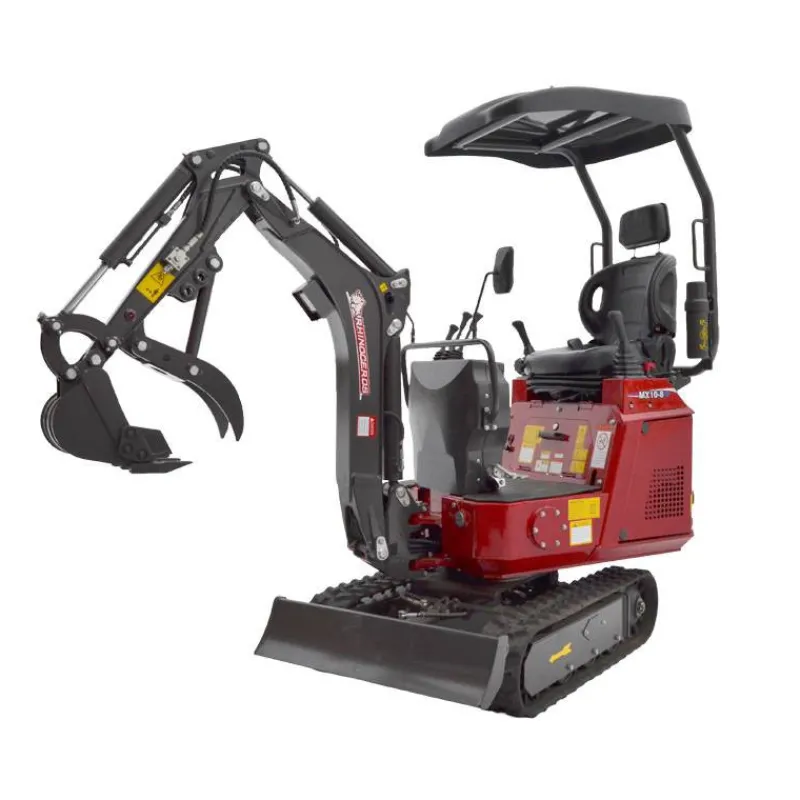New Primusdanmark Minigraver 1000 kg - drejelig arm - B&S benzinmotor