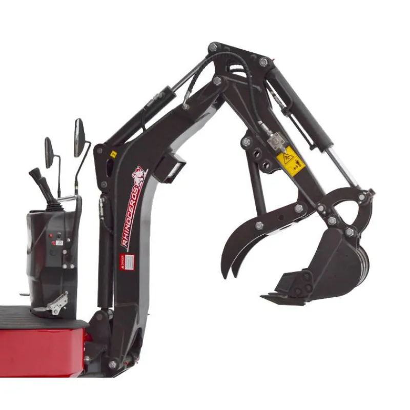 New Primusdanmark Minigraver 1000 kg - drejelig arm - B&S benzinmotor